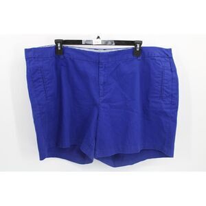 JCP VERVE VIOLET CHINO SHORTS PLUS SIZE 24W NWT